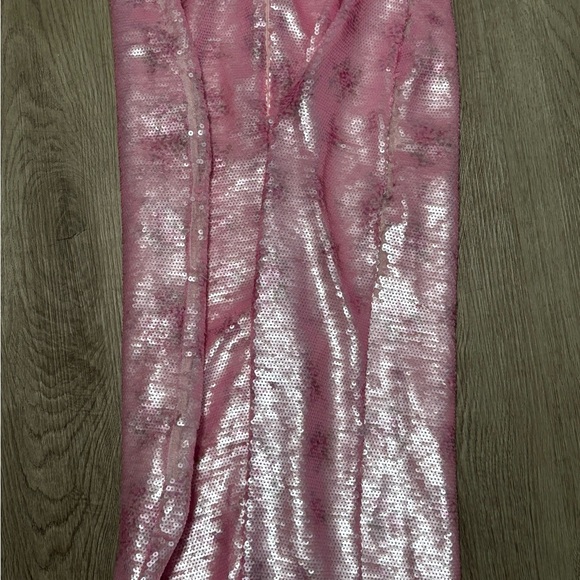 LoveShackFancy Strapless Pink Floral Dress - Picture 8 of 11